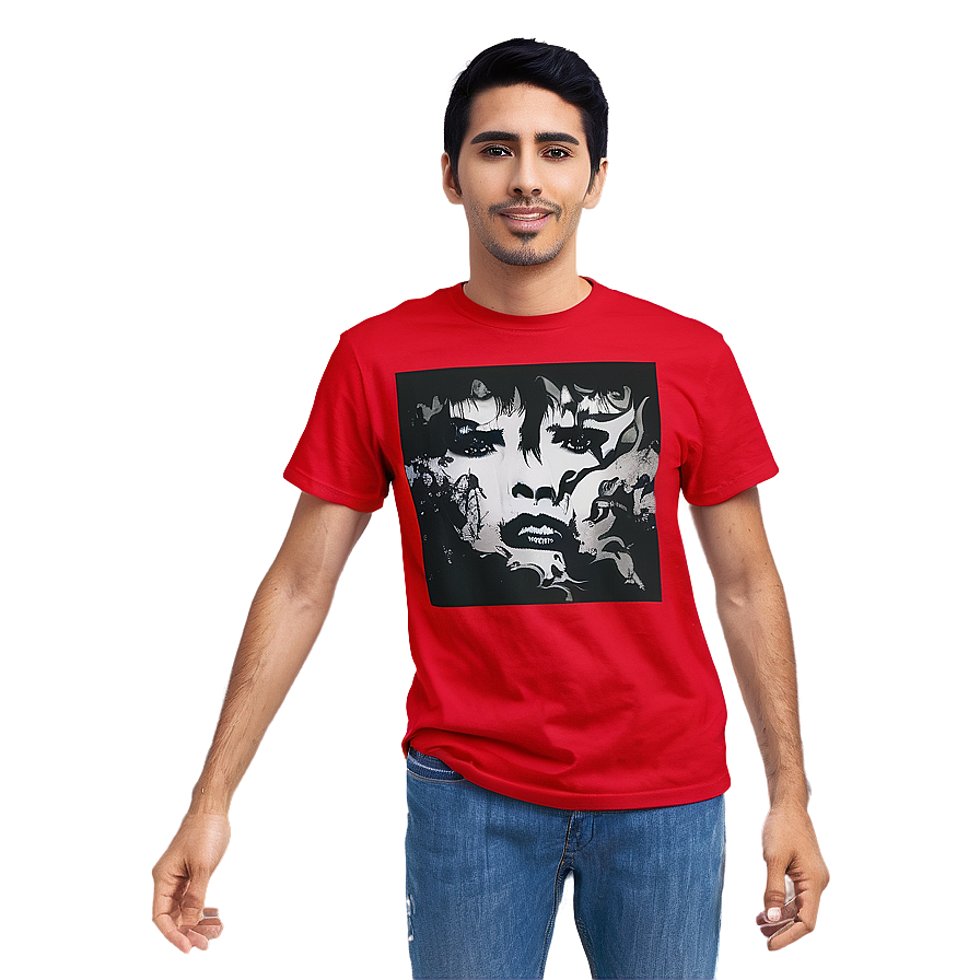 Red Emo Shirt Png Jlm70