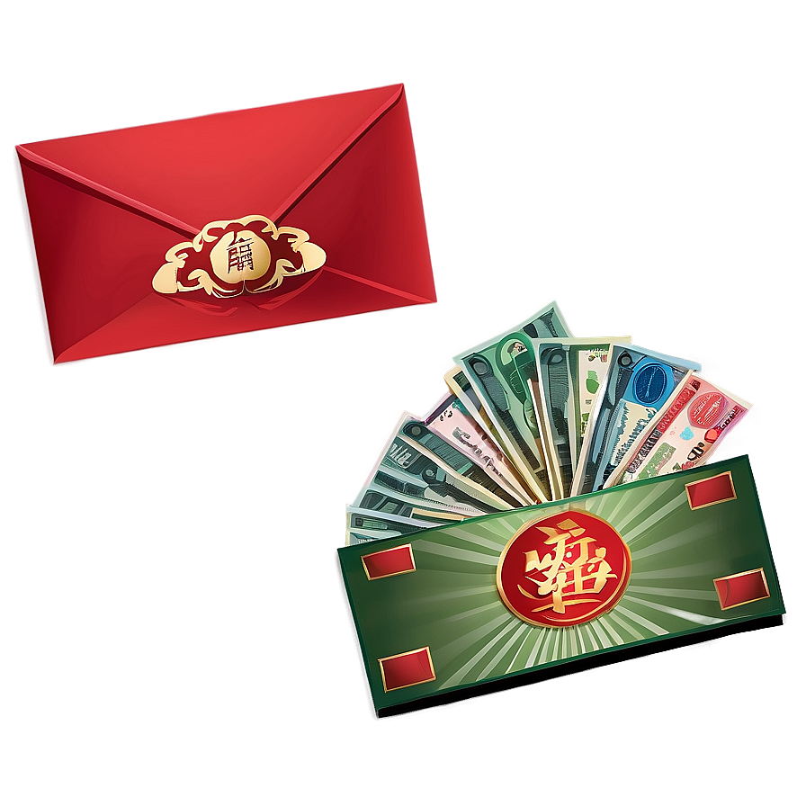 Red Envelope For Cash Gift Png Ltv73