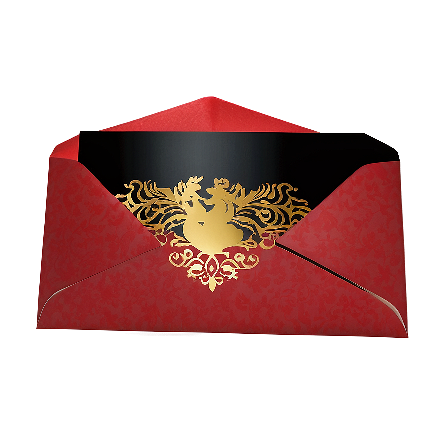 Red Envelope For Corporate Gift Png Tvy67