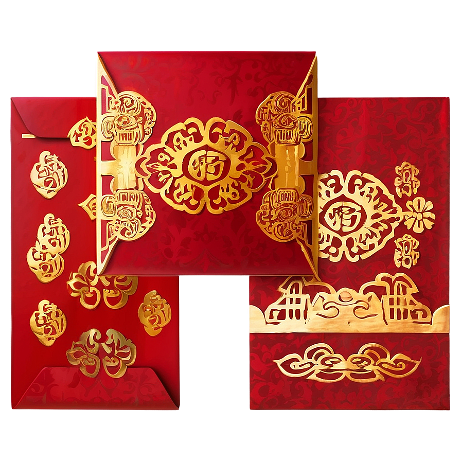 Red Envelope For Good Fortune Png 06292024