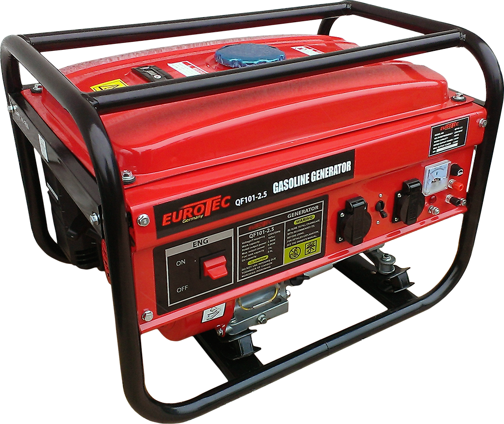 Red Eurotec Gasoline Generator