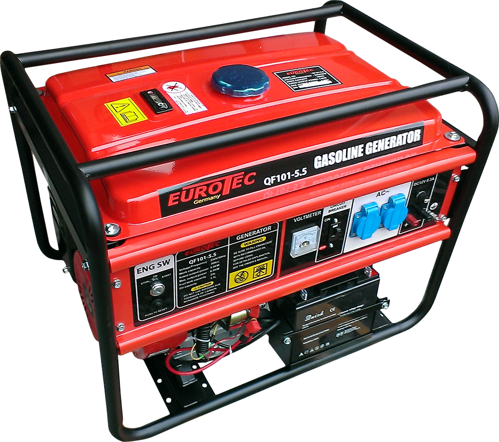 Red Eurotec Gasoline Generator Q F1015.5