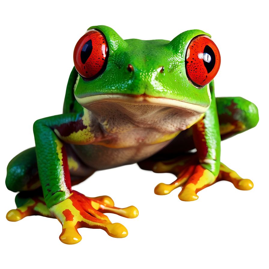 Red Eyed Tree Frog Clipart Png 06262024