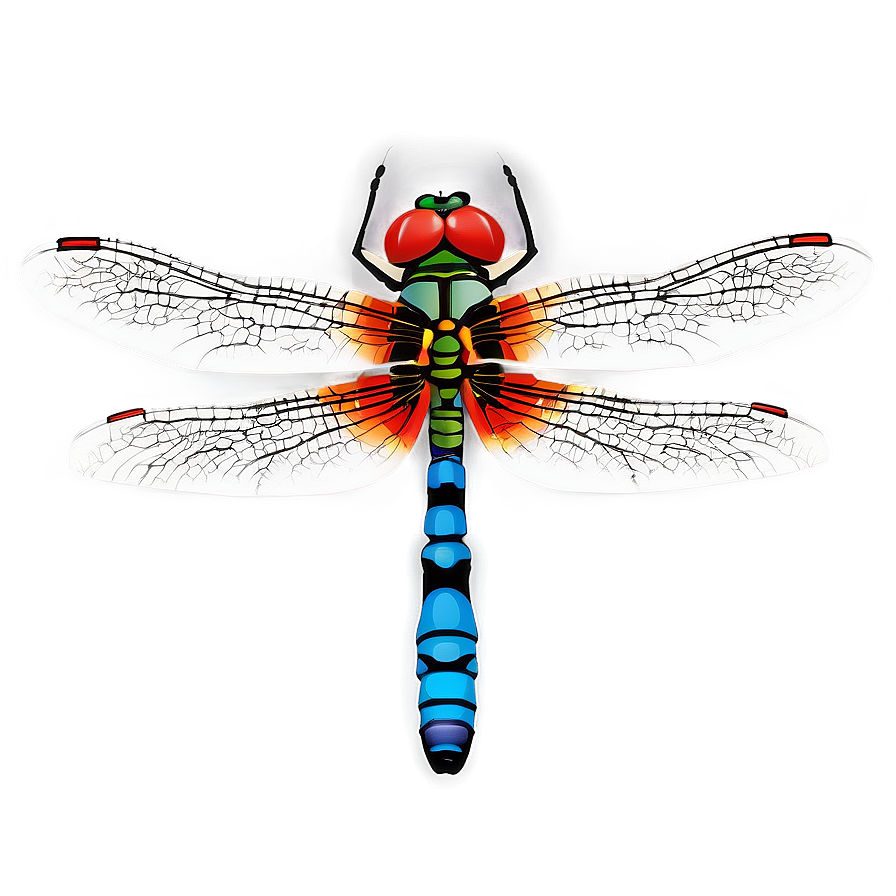 Red Eyes Dragonfly Png Cvg