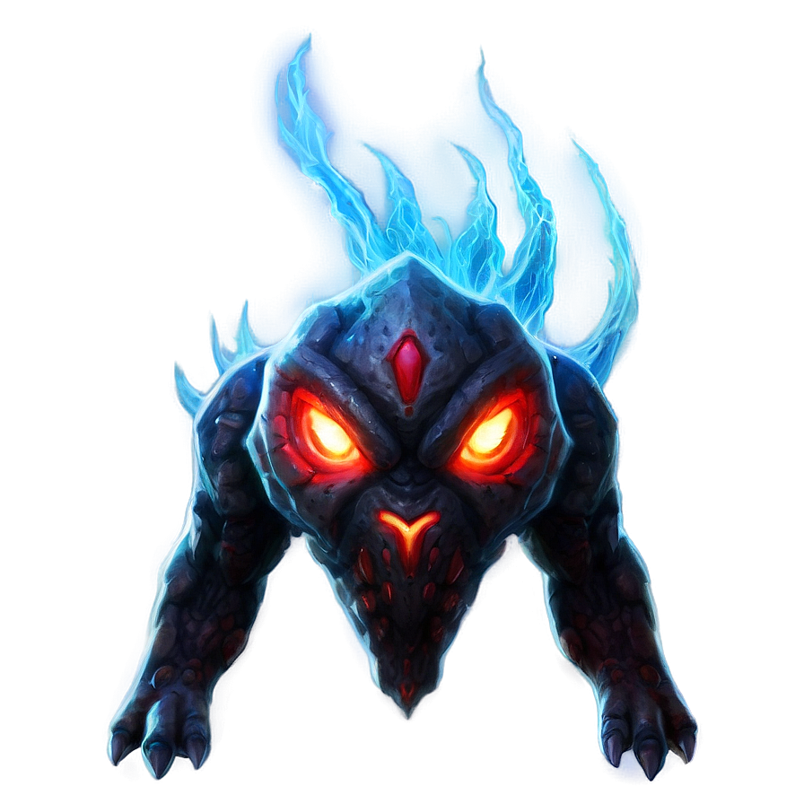 Red Eyes Elemental Png Lig