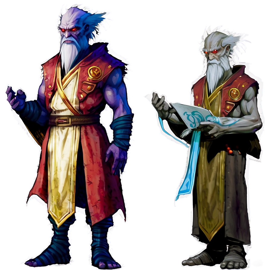 Red Eyes Sorcerer Png 05252024