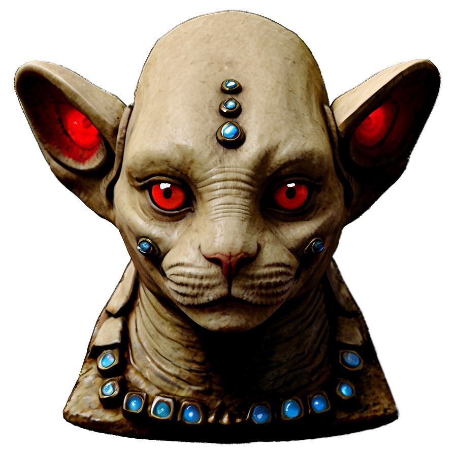 Red Eyes Sphinx Png Ljd95