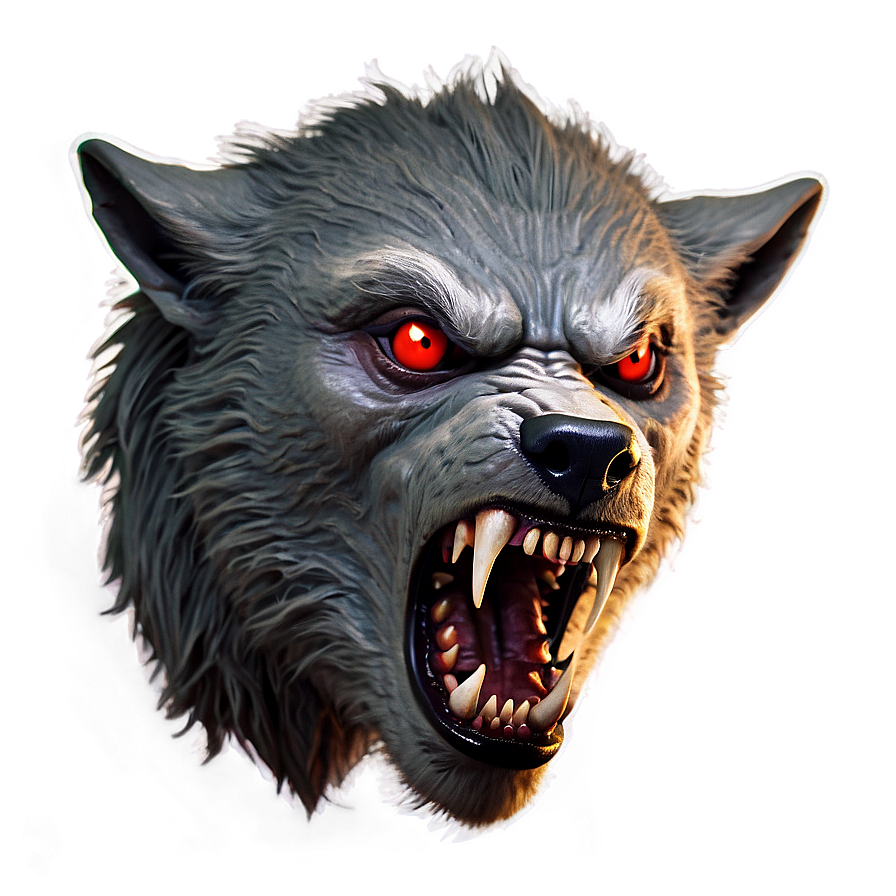 Red Eyes Werewolf Png Ufb