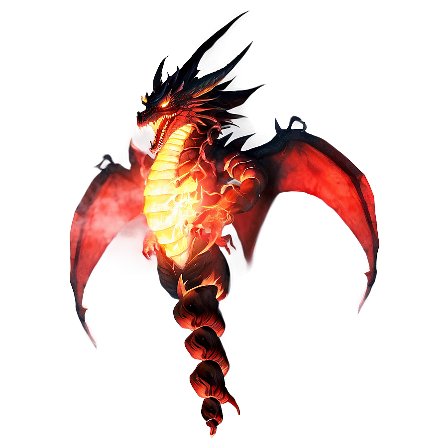 Red Fire Dragon Breath Png 06252024