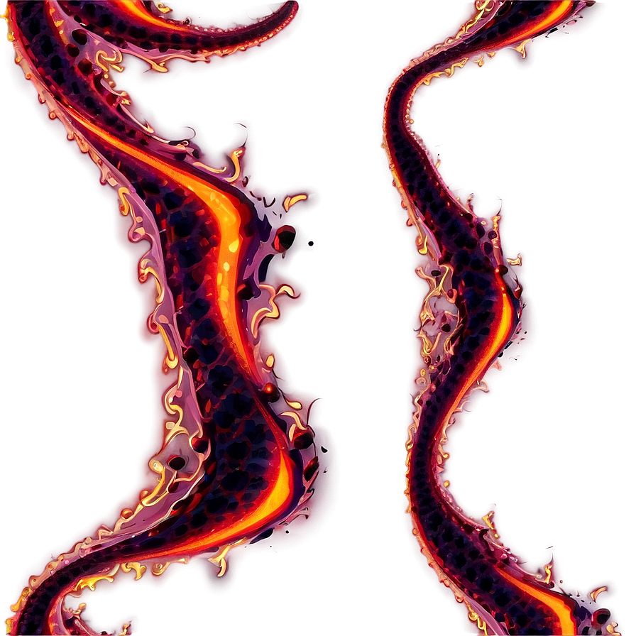 Red Fire Swirl Pattern Png 06252024