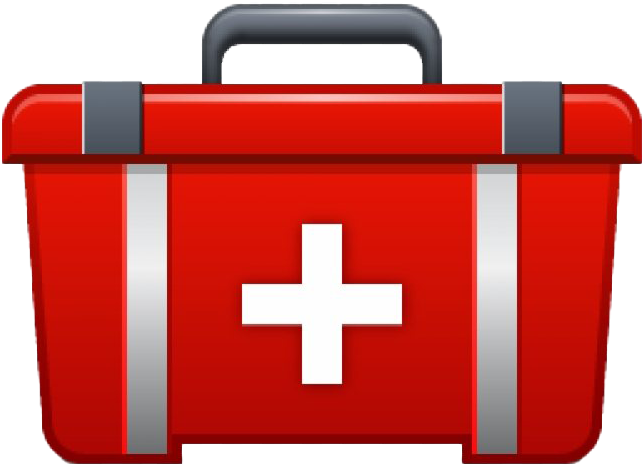 Red First Aid Kit Icon