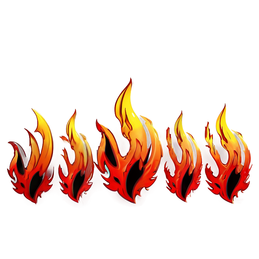 Red Flames Fantasy Png Iun79