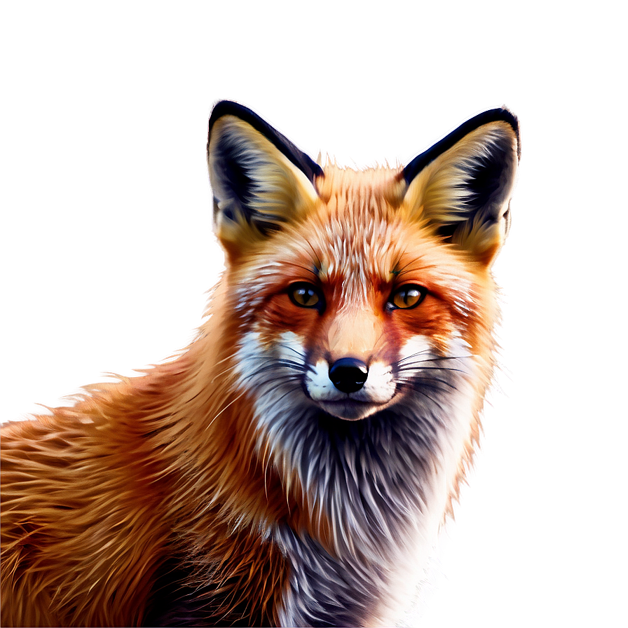 Red Fox Face Png 06242024