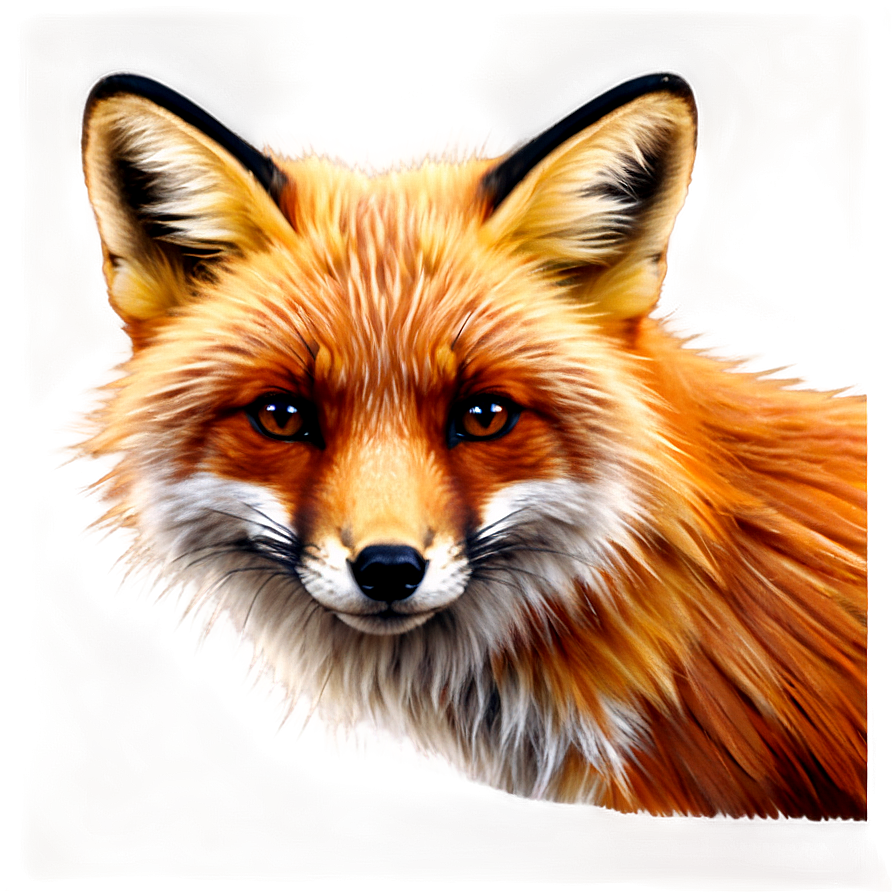 Red Fox Face Png 06242024