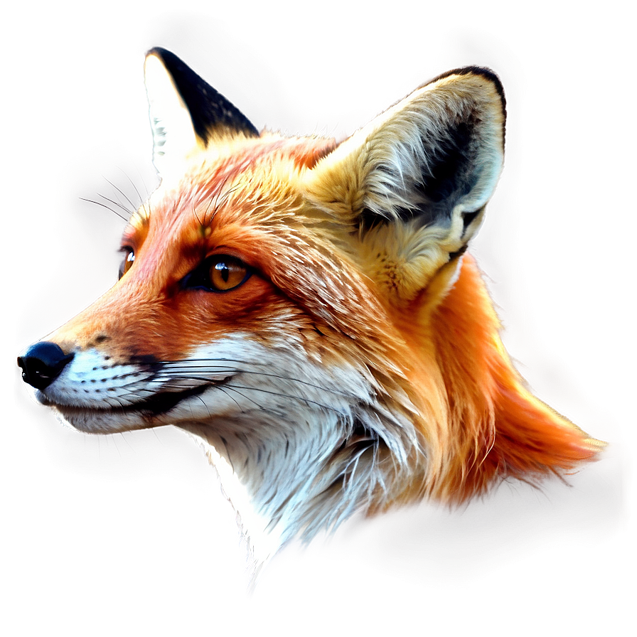 Red Fox Illustration Png 06242024