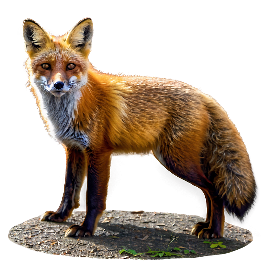 Red Fox In Daylight Png Xua70