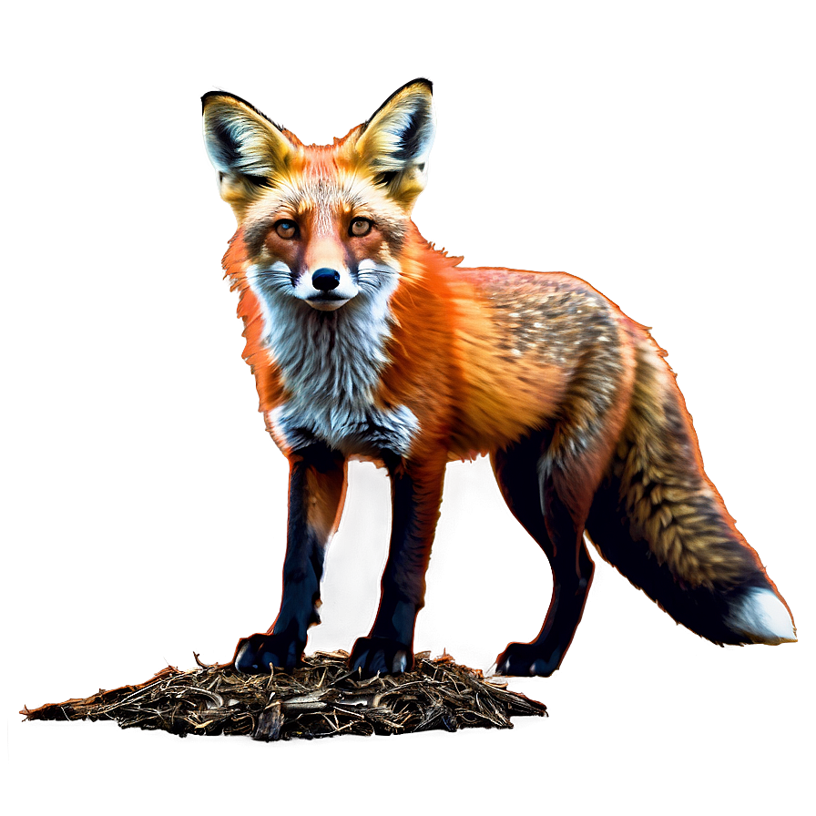 Red Fox In The Forest Png 56