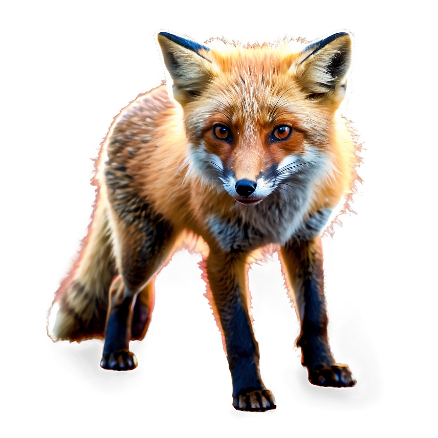 Red Fox In The Wild Png 94