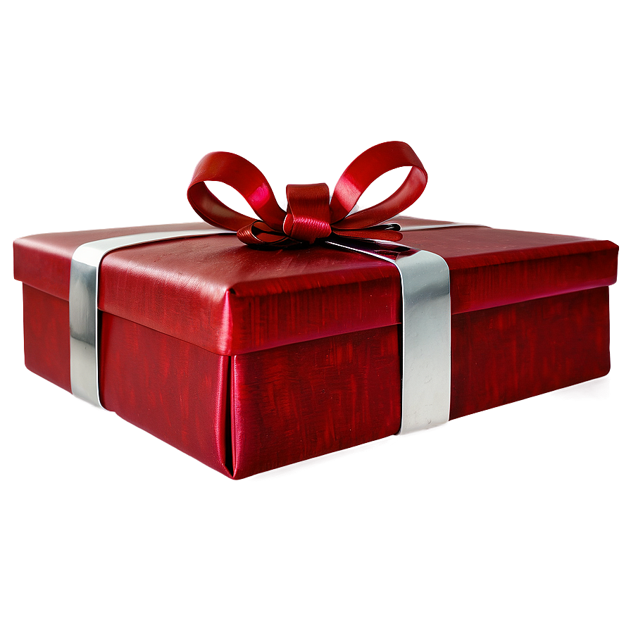 Red Gift Box Png 05252024