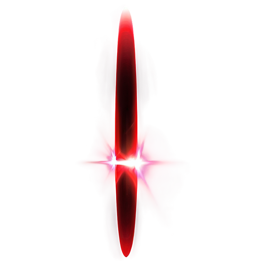 Red Glimmer Lens Flare Png 31