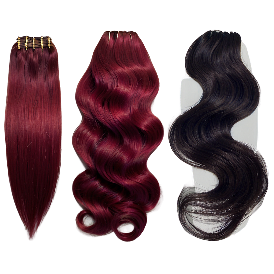 Red Hair Bundles Png Ckd7