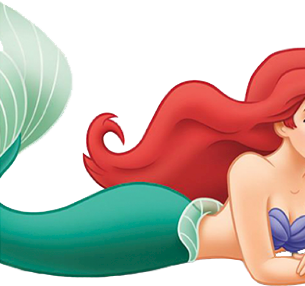 Red Haired Mermaid Clipart