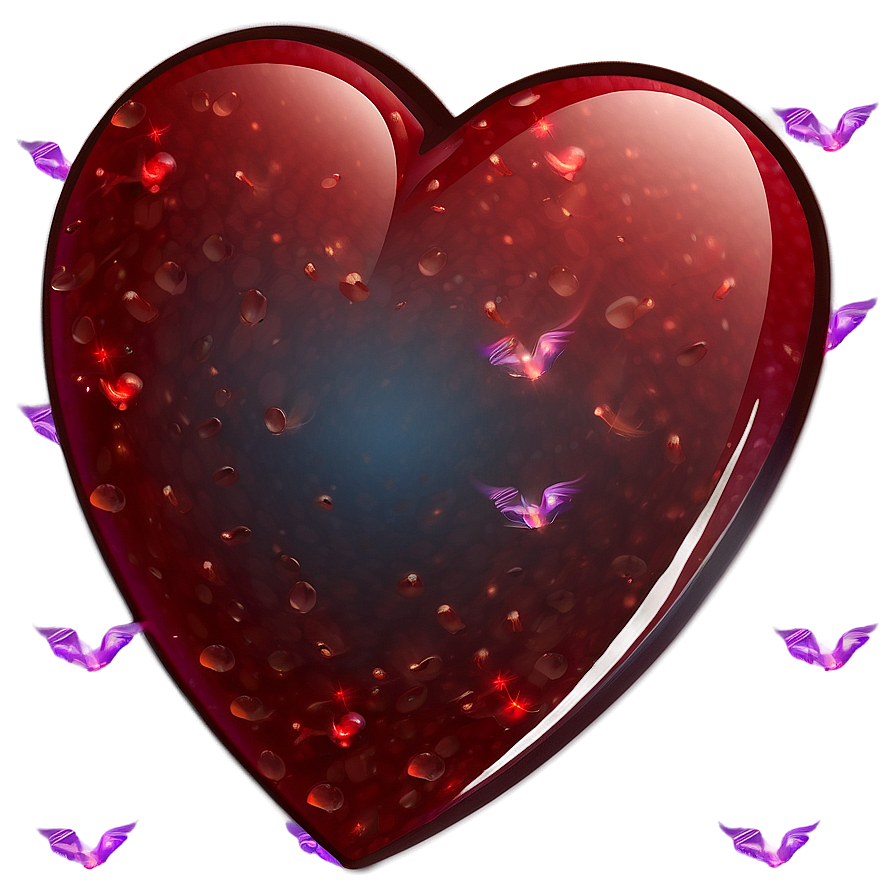 Red Heart Emoji Png Nkr11