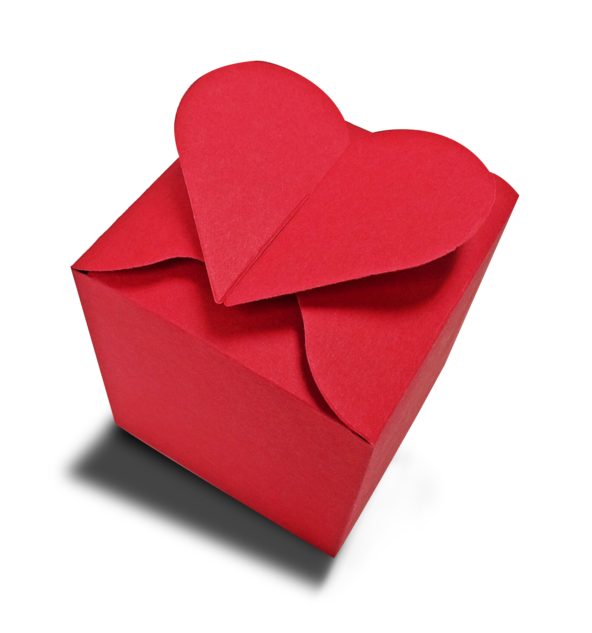 Red Heart Paper Art