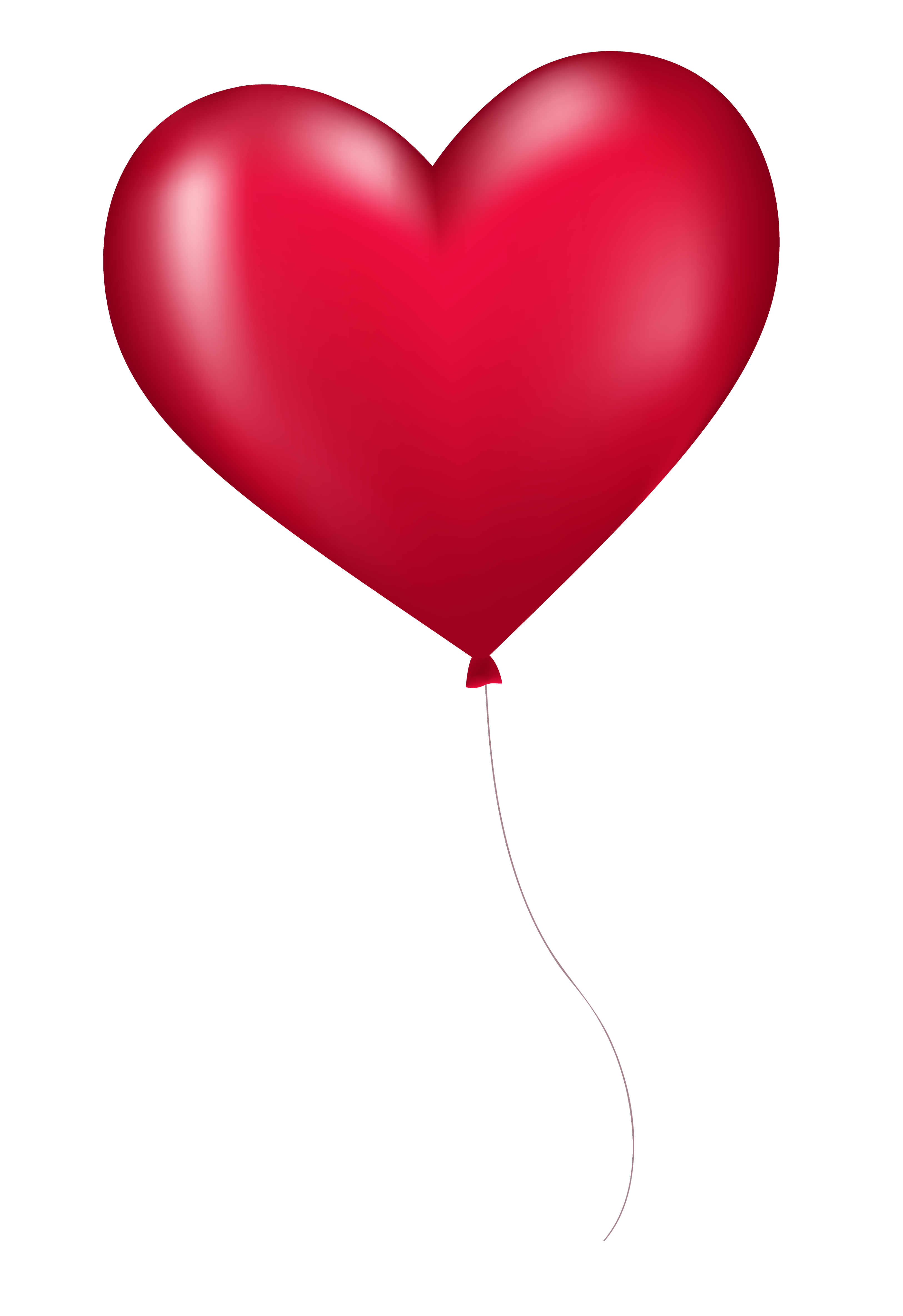 Red Heart Shaped Balloon