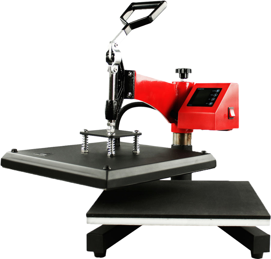 Red Heat Press Machine