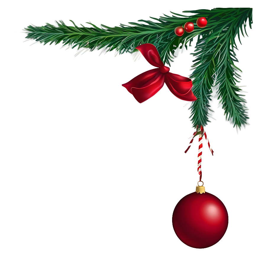 Red Holiday Decor Ornament Png Jwm90