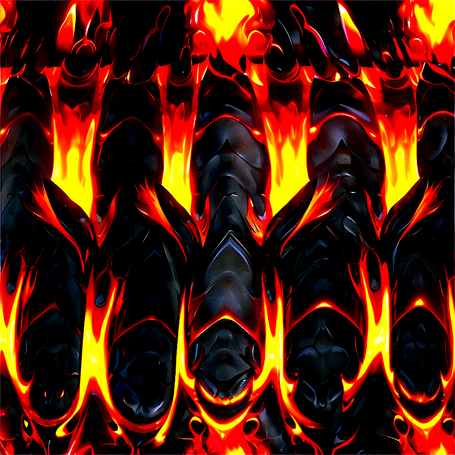 Red Hot Flame Texture Png 06252024