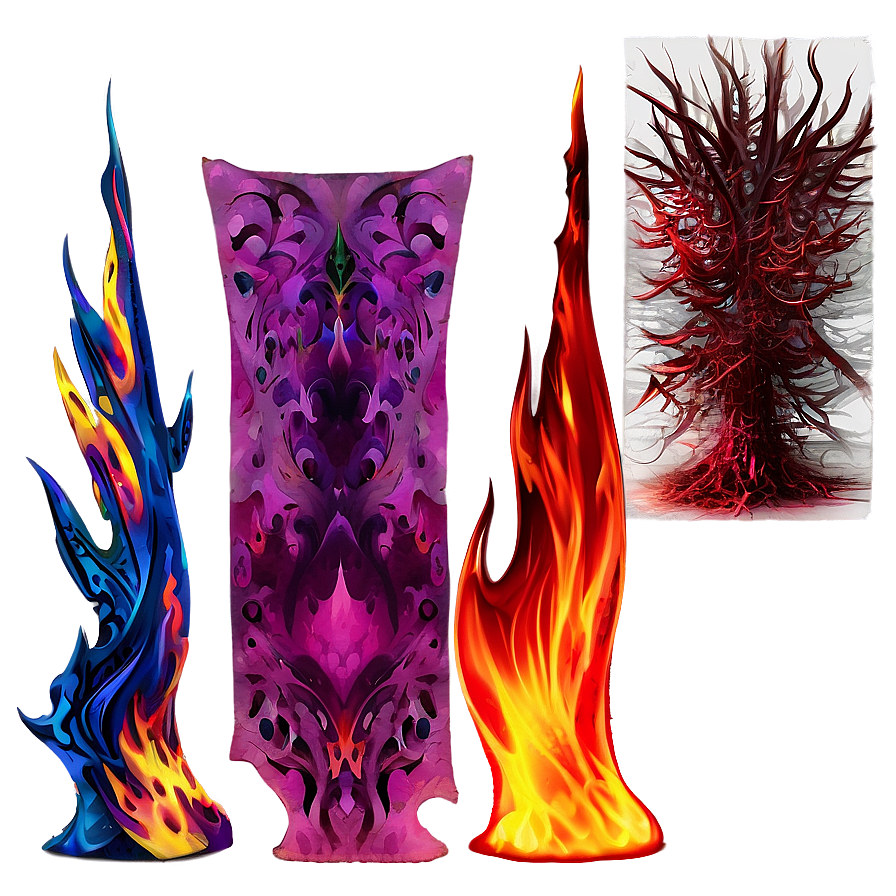 Red Hot Flame Texture Png Lqf37