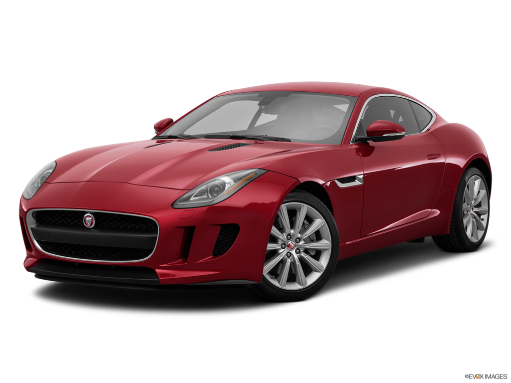 Red Jaguar F Type Coupe