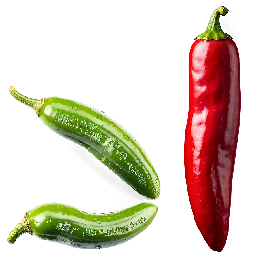 Red Jalapeno Pepper Png Kjw11