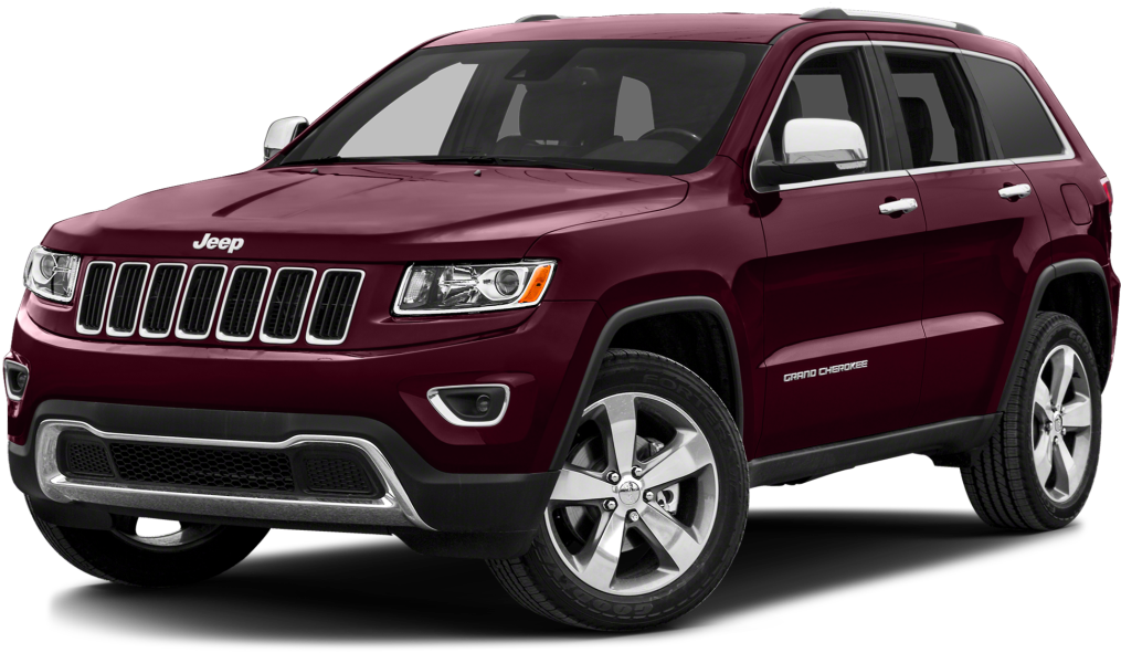 Red Jeep Grand Cherokee S U V