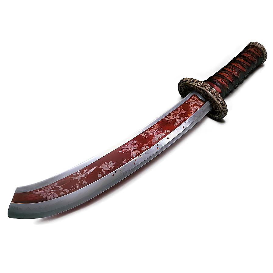 Red Katana Png Cif