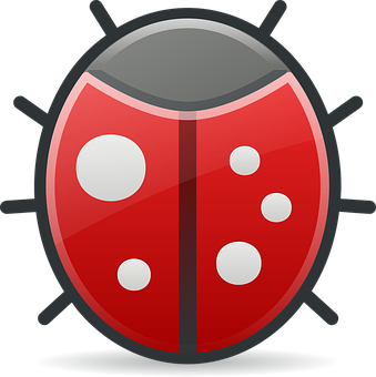 Red Ladybug Icon