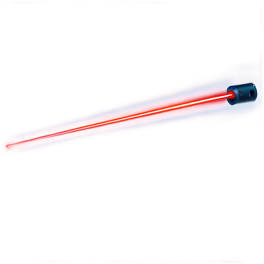 Red Laser Beam Effect Png 06272024