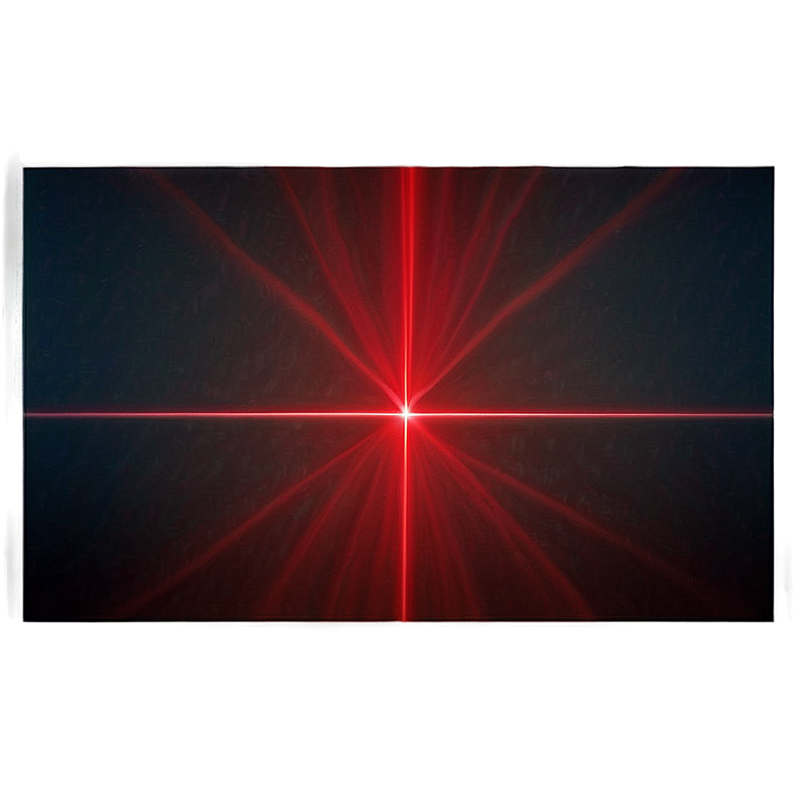 Red Laser Beam Fade Effect Png 24