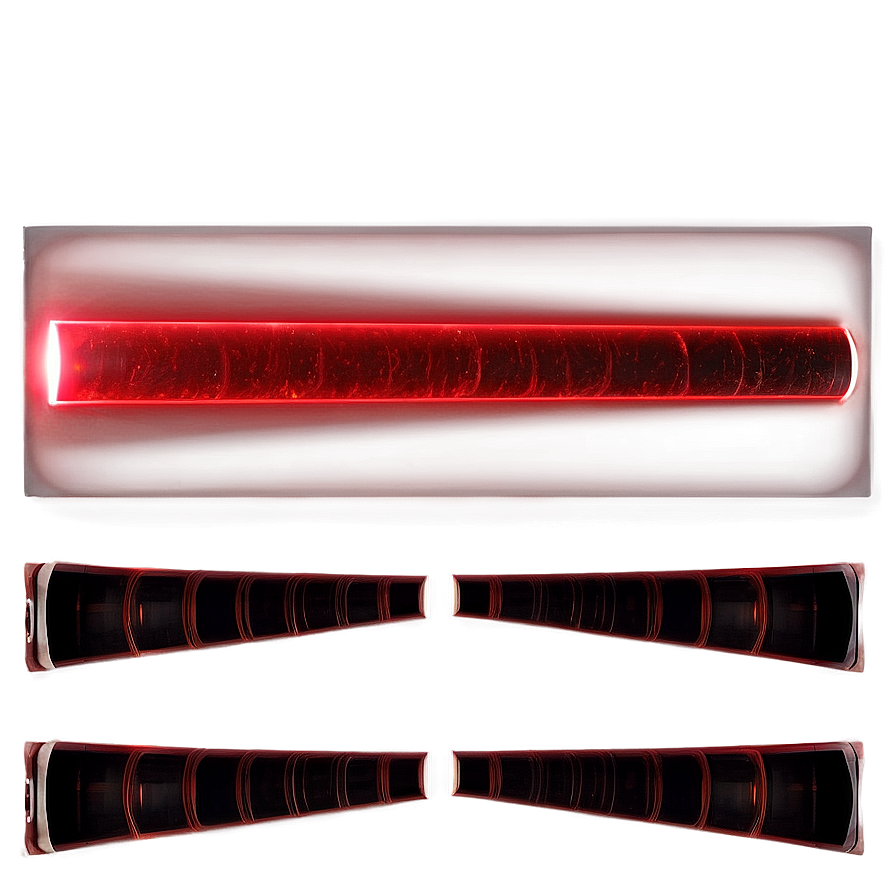 Red Laser Beam With Texture Png Klb