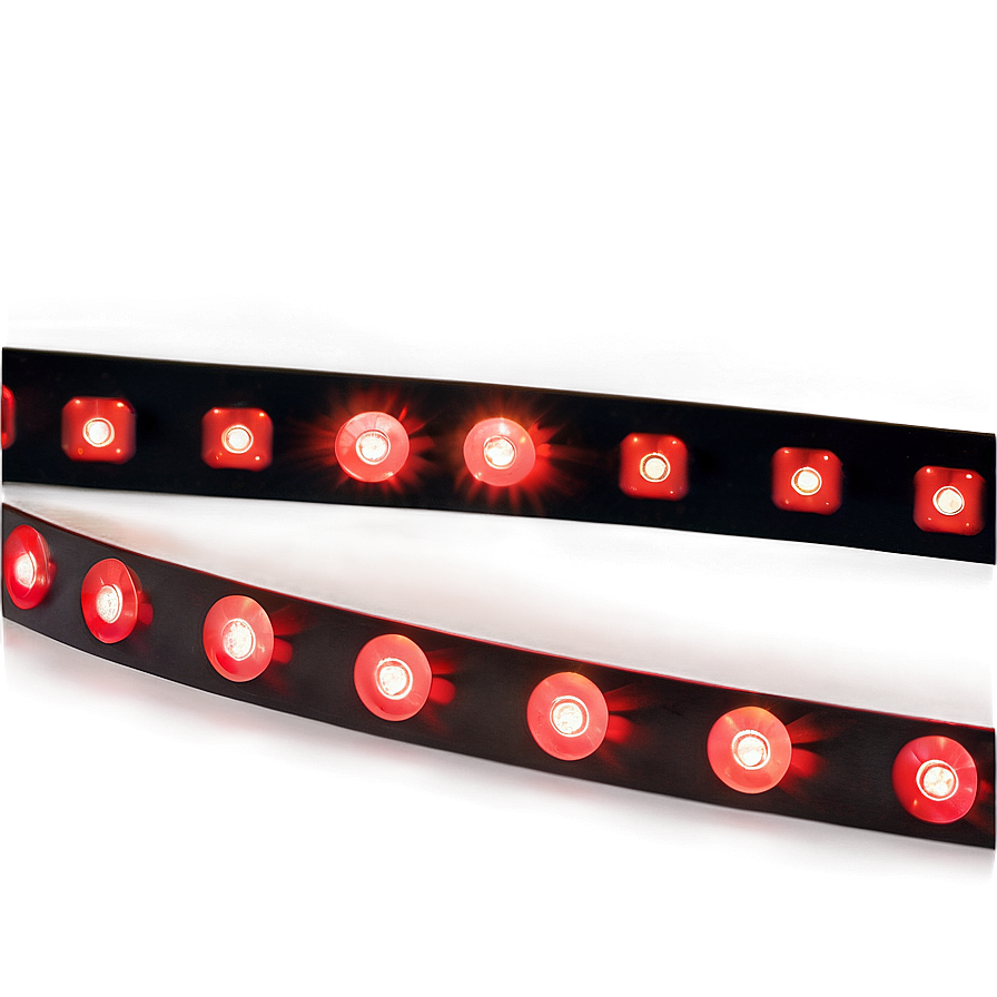 Red Led Strip Light Png 05252024