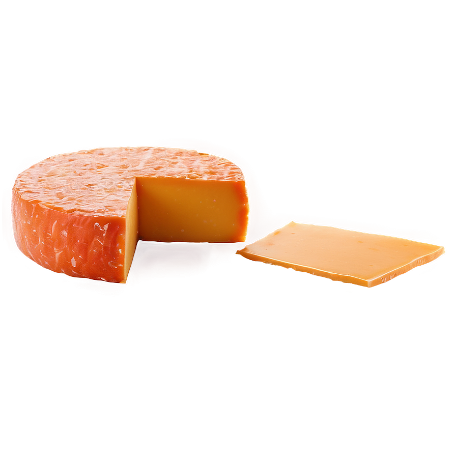 Red Leicester Cheese Wheel Png Rvi