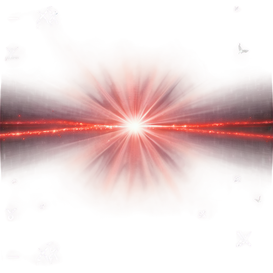 Red Lens Flare Effect Png 79