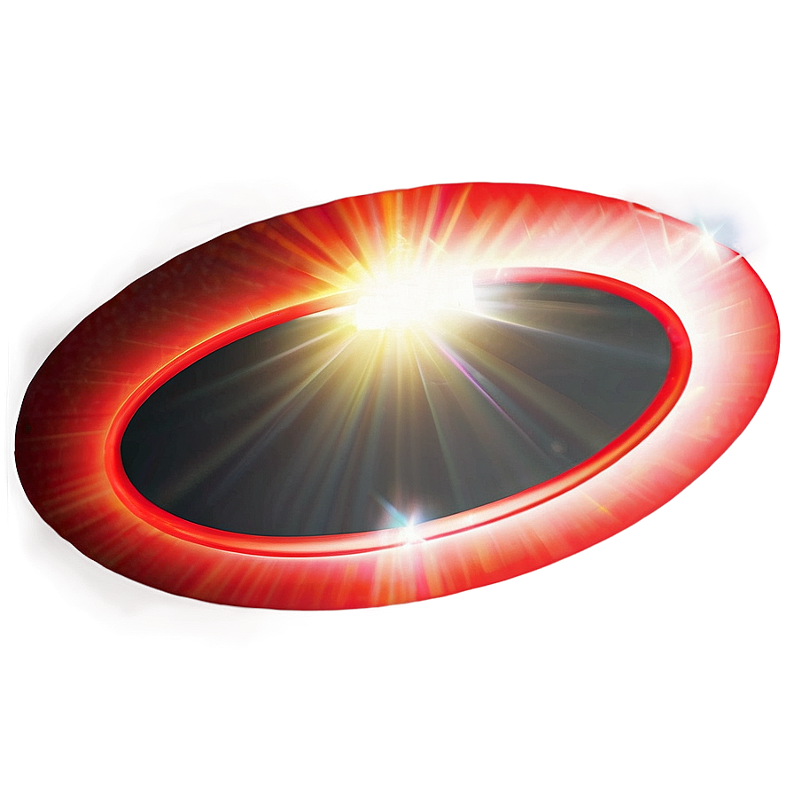 Red Lens Flare Effect Png Ycn78