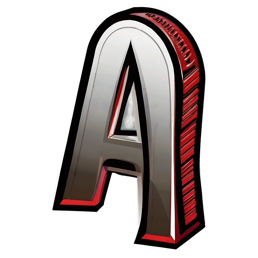 Red Letter A Icon Png 06112024