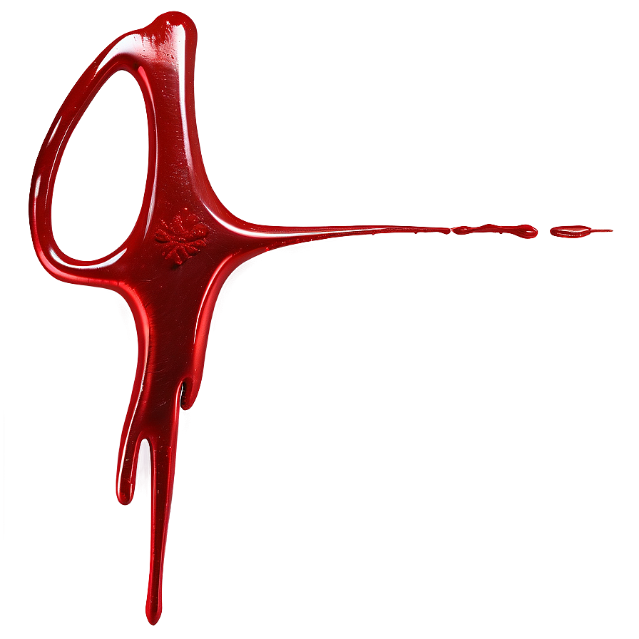 Red Lifeline: Blood Splatter Texture Png Mbo77