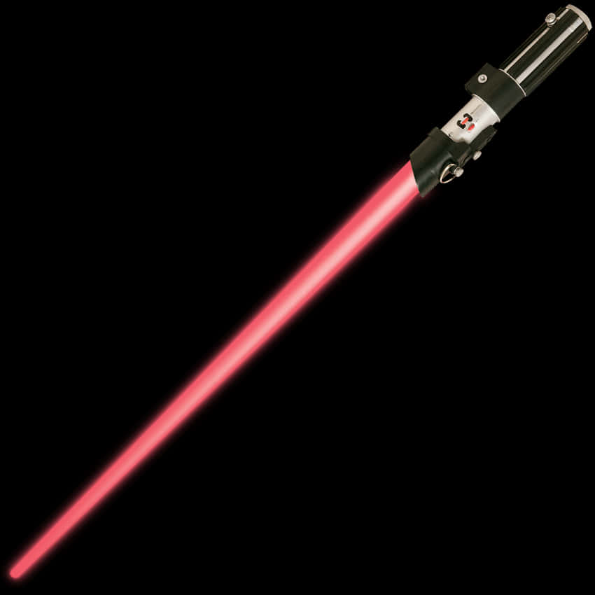 Red Lightsaber Illuminated