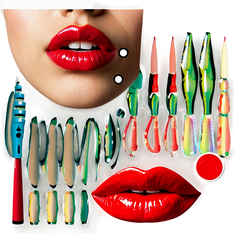 Red Lip Png 52