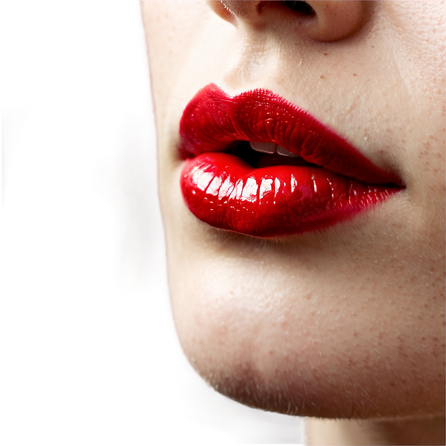 Red Lips Drawing Simple Png Vqx80